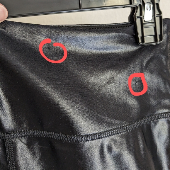 NOLI NWT Liquid Noto Black Leggings Women's Size Medium - Picture 4 of 8